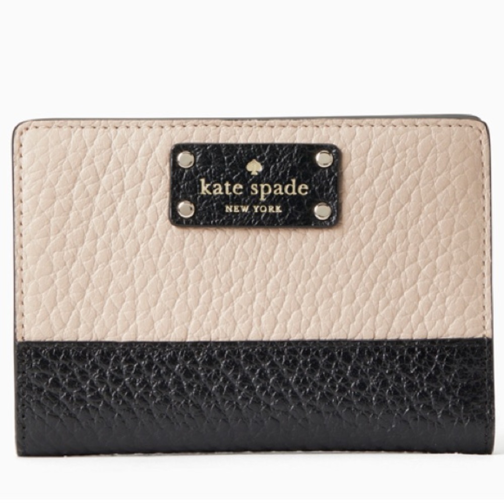 Kate Spade white and black Wallet
